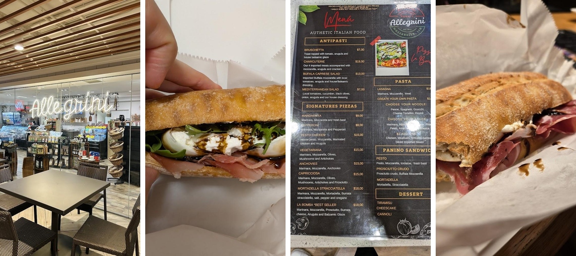 Allegrini Waikiki Menu
